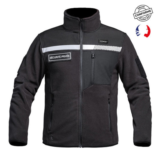 Veste polaire avec ruban adhésif Secu-One HV