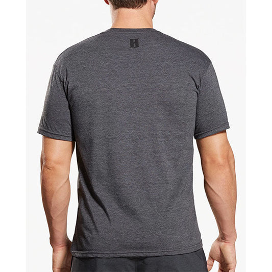 T-shirt TACK TOP, anthracite chiné