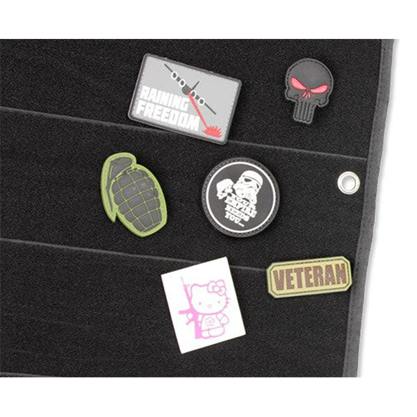 Klett-Paneel LARGE VELCRO PANEL, black