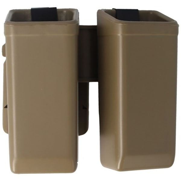 doppeltes Kunststoffholster LUGER für zweireihige Magazine 9mm
