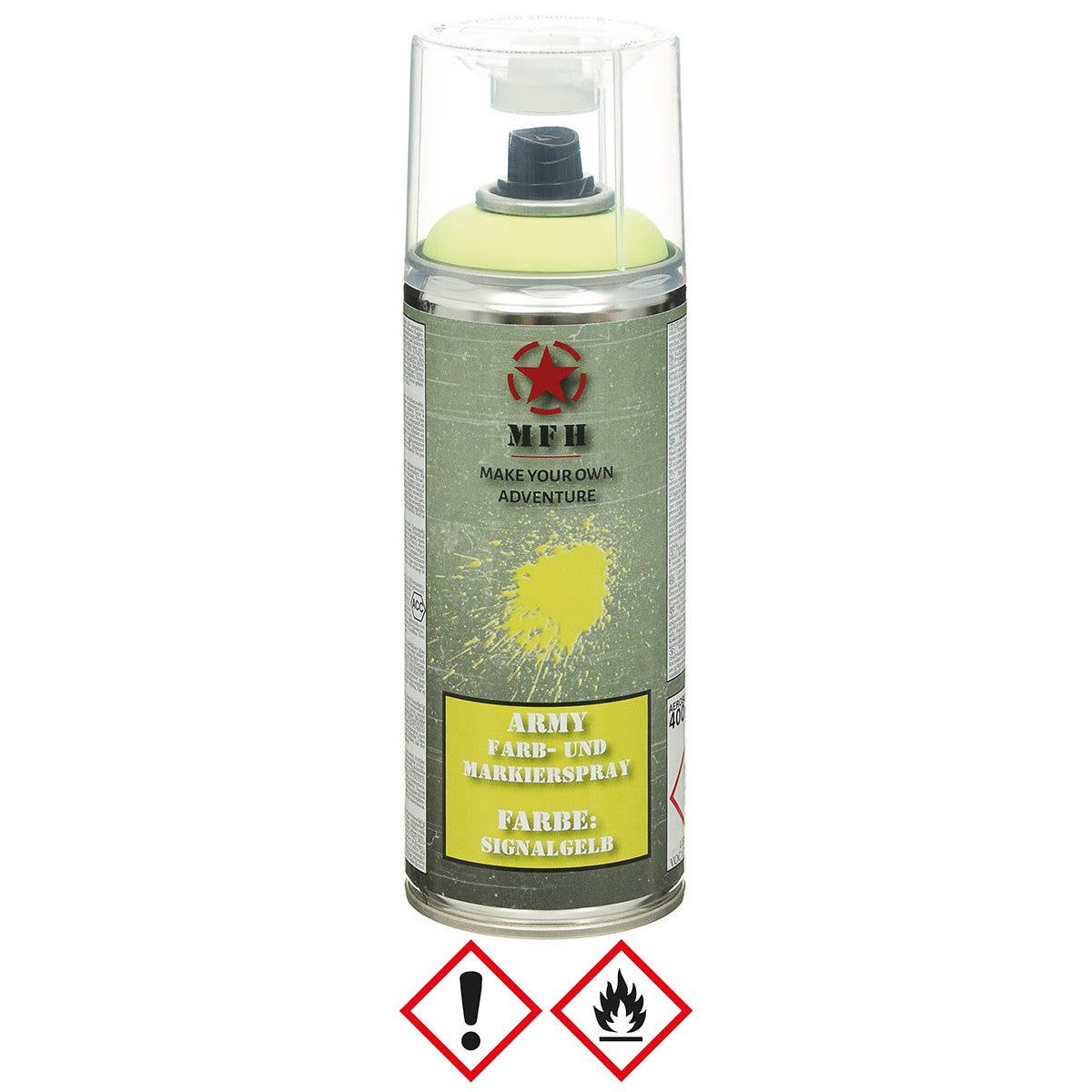Army Farbspray, SIGNALGELB, 400 ml