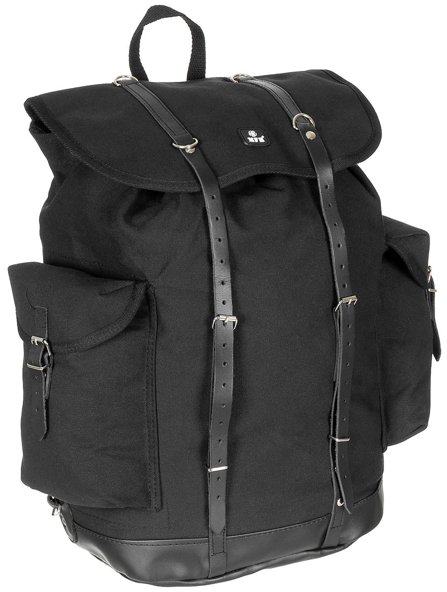 BW Gebirgsrucksack, altes Modell, schwarz