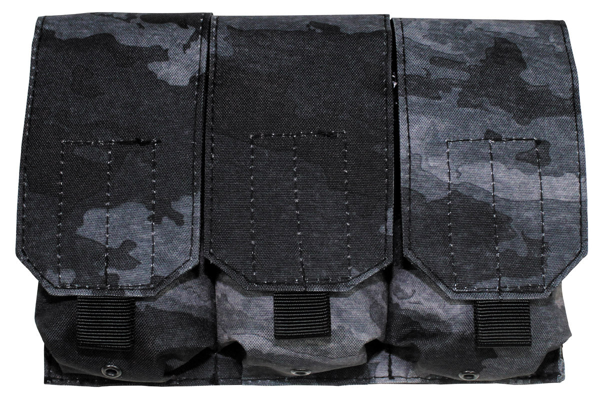 Magazintasche,3-fach,"MOLLE", HDT-camo LE
