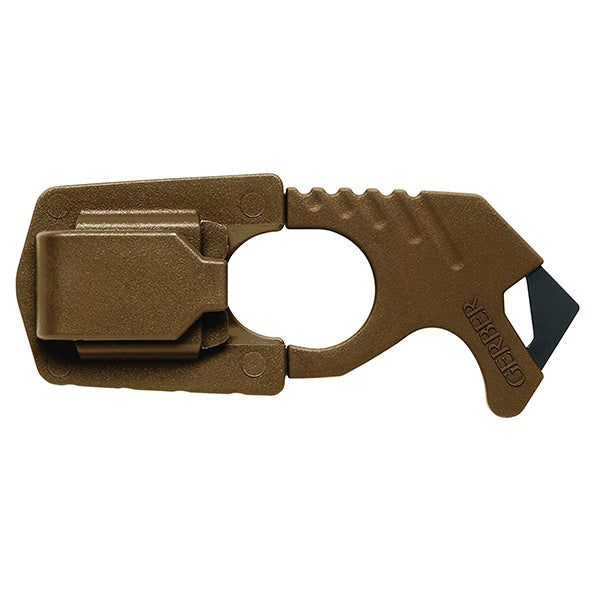 GERBER STRAP CUTTER, Gurtschneider, coyote