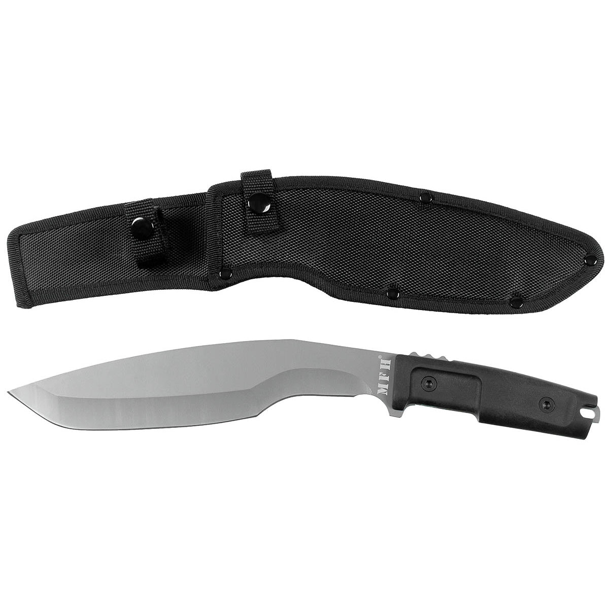 Buschmesser, "Kukri", mit Nylonscheide