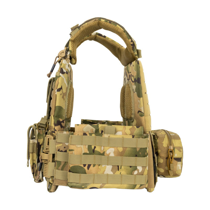 Portatarga CHARLIE MIKE PROTEKTO QR LC, mimetico