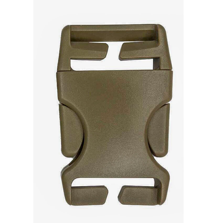 Ersatz-Schnalle: Kunststoff Steckschnalle - coyote