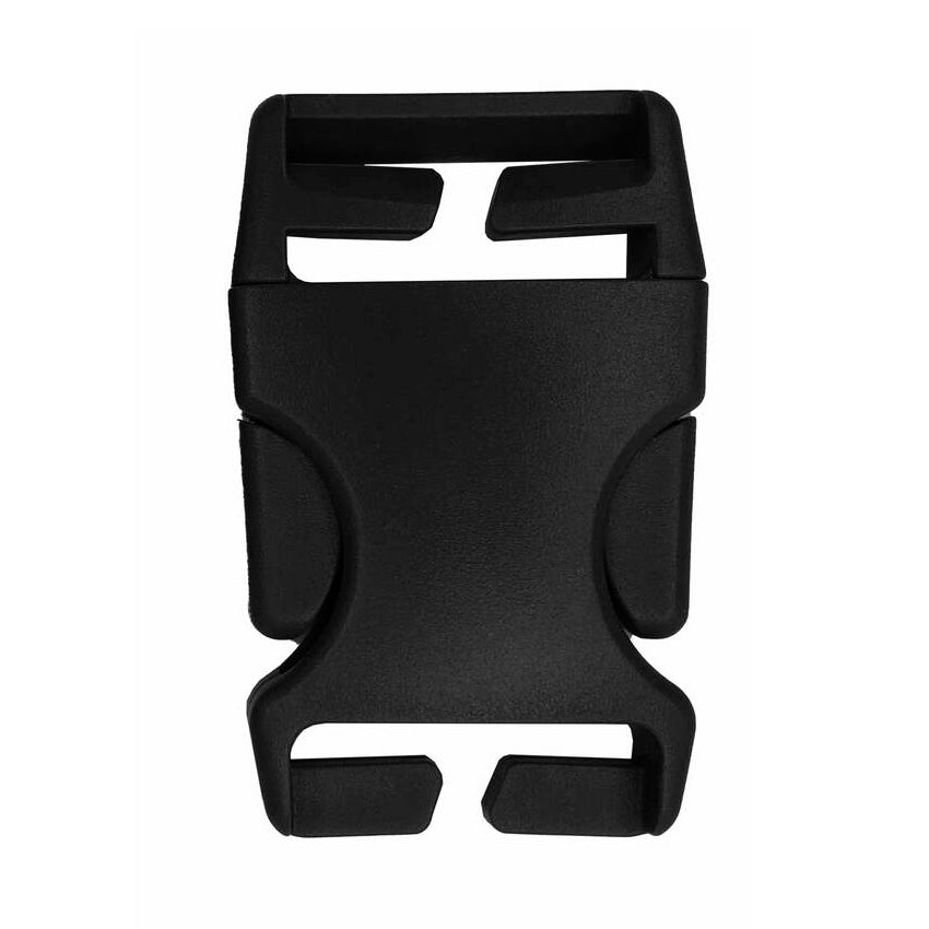 Ersatz-Schnalle: Kunststoff Steckschnalle - schwarz