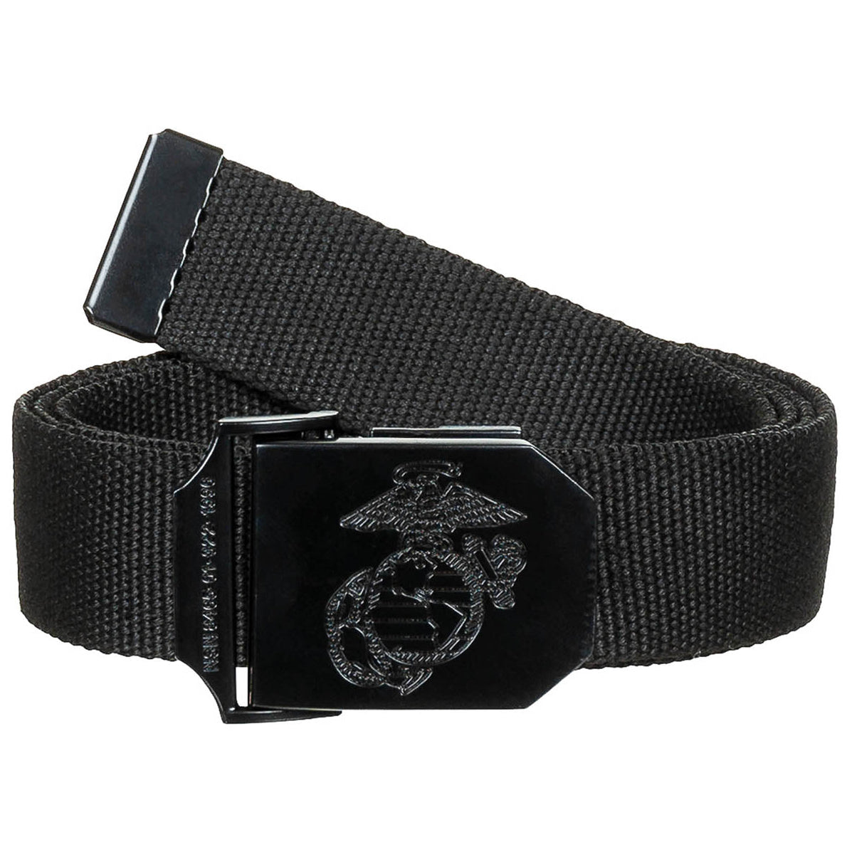 USMC Gürtel, schwarz, ca. 3,5 cm