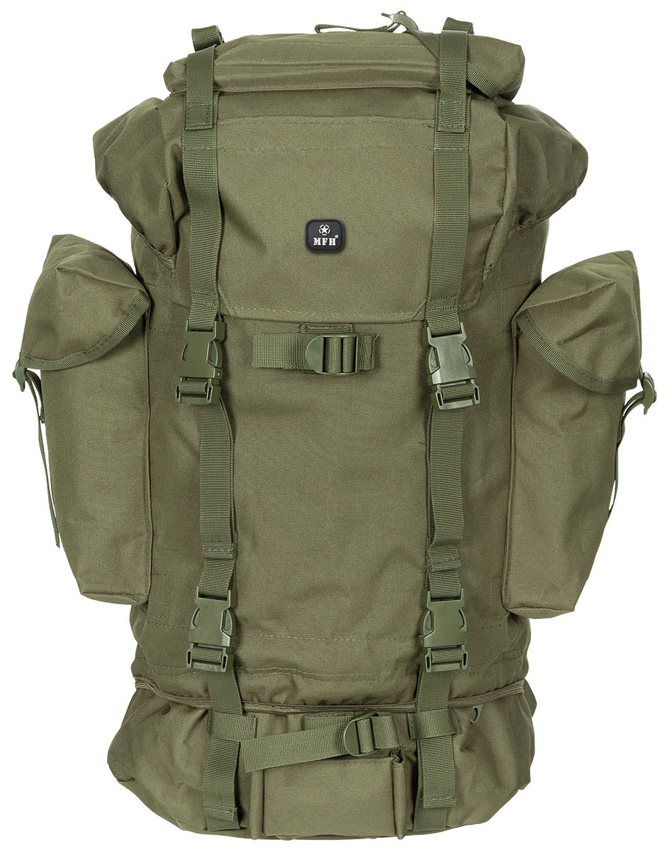 BW Kampfrucksack, 65 l, Alu-Aussteifung, oliv