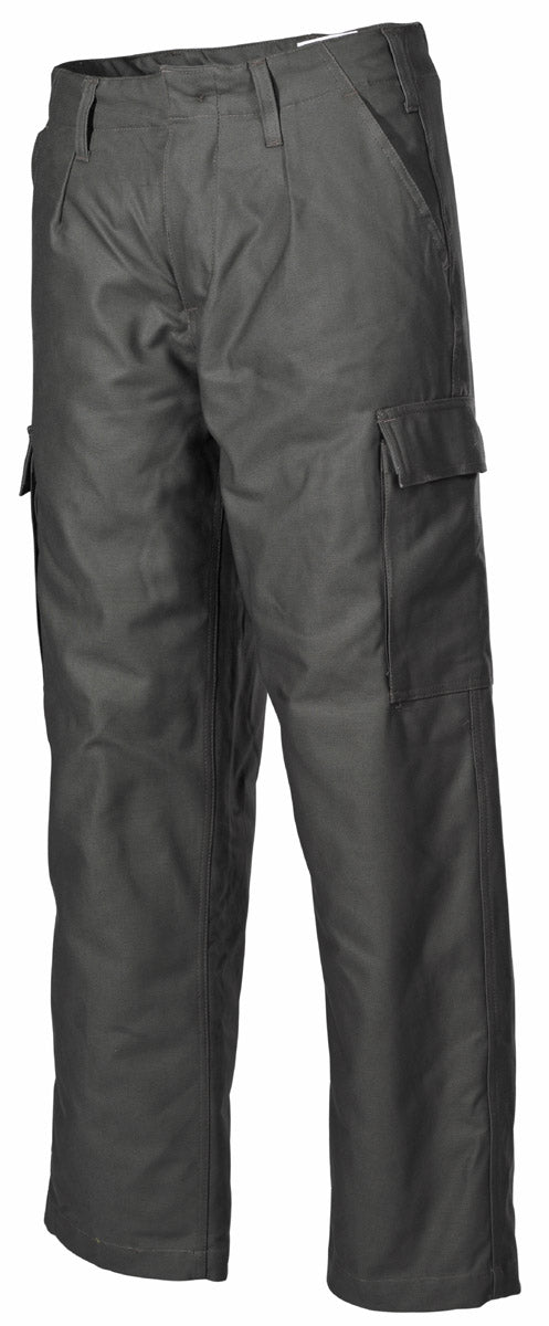 BW Moleskinhose, Thermofutter, oliv