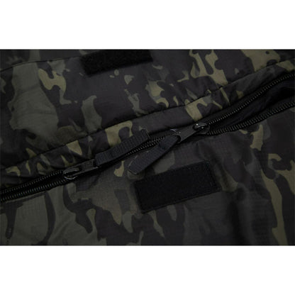 CARINTHIA Kunstfaserschlafsack DEFENCE 4, multicam/black, Grösse L, Reissverschluss mittig