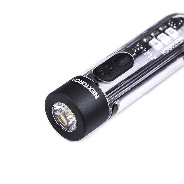 NEXTORCH LED-Schlüsselanhänger mit Strobe, 700 Lumen (inkl. Akku)