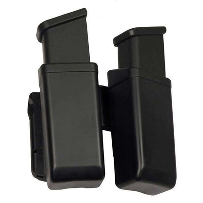 ESP, doppeltes Kunststoffholster LUGER für zweireihige Waffenmagazine 9mm, black