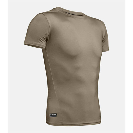 UNDER ARMOUR TACTICAL, T-Shirt Compression HeatGear (kühlend), federal tan