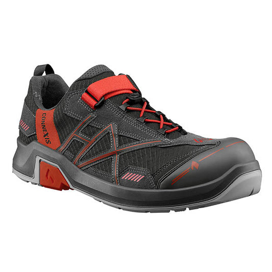 HAIX CONNEXIS SAFETY T S1 LOW, grey-red