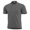 Henley T-Shirt LEVANTES, wolf grey