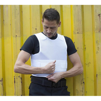 Schutzwesten-Hülle DELUXE, white