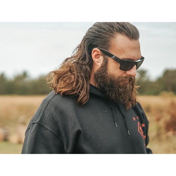 Occhiali da sole GATORZ DELTA polarizzati (Matte Blackout / Smoked Polarized)