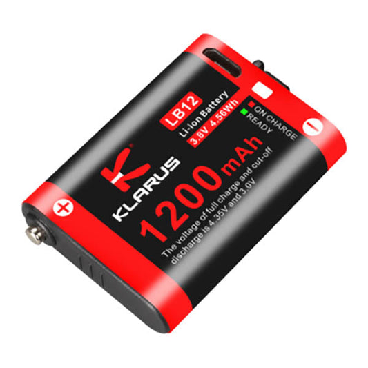 *KLARUS Akku HR1-LB12 Lithium Ionen Akku 1'200mAh