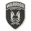 Morale Patches SCUDO LOGO IN GOMMA, nero