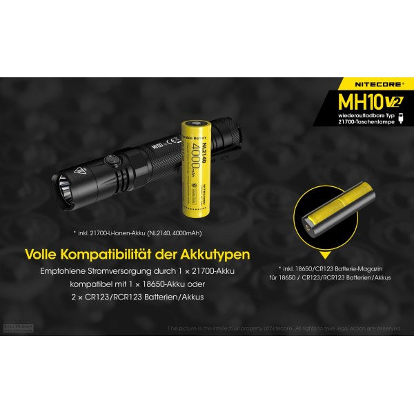 7 Migliori Nitecore Mh10 V2 In Italia - Foto 3