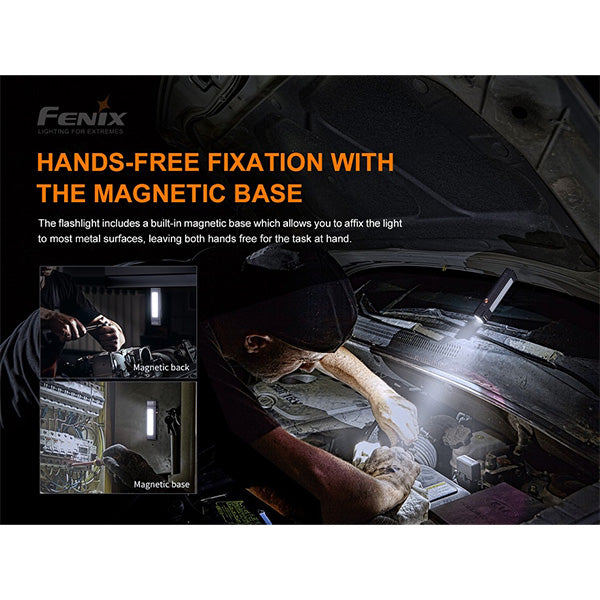 multifunktionale LED-Taschenlampe WT16R, 300 Lumen, inkl. Akku