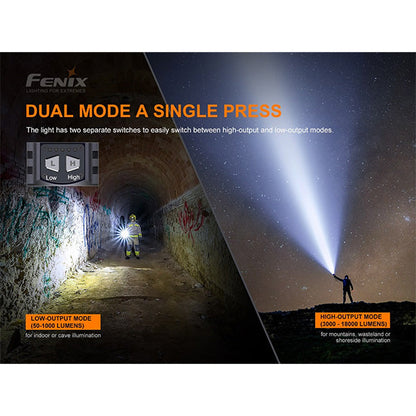Lampada a batteria con connessione USB-C LR80R, 18.000 lumen, inclusa batteria