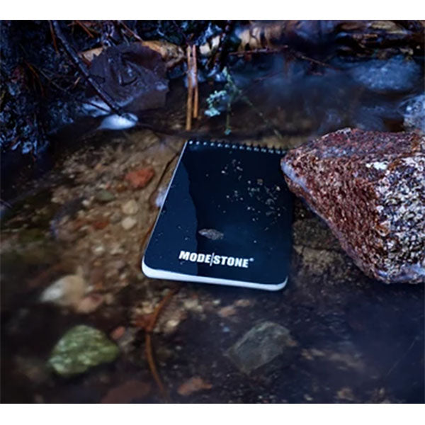 ANY WEATHER ONE PAPER, Spiral-Notizblock 96x148mm, 50 Blatt, military tan