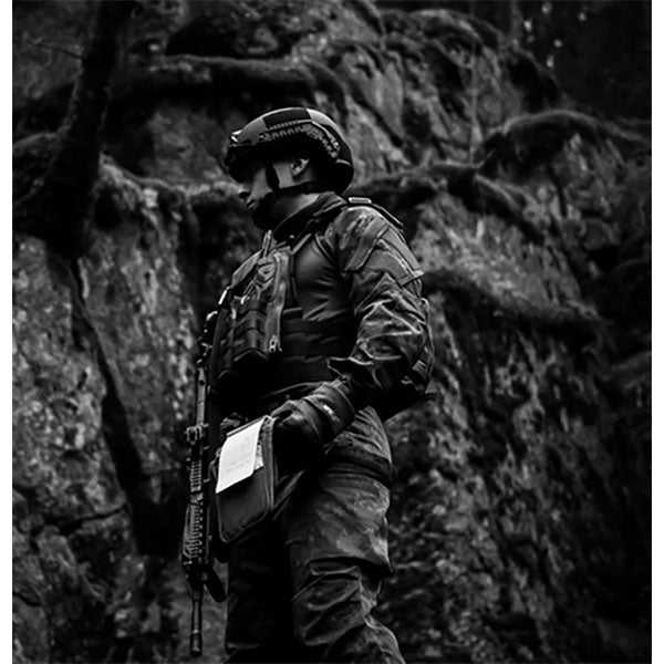 ANY WEATHER ONE PAPER, Spiral-Notizblock 96x148mm, 50 Blatt, military tan