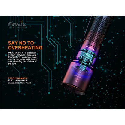 LED Taschenlampe C7, 3'000 Lumen, inkl. Akku