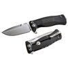 Coltello pieghevole SR11, alluminio, nero 