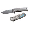 Coltello chiudibile ROK, titanio, grigio 