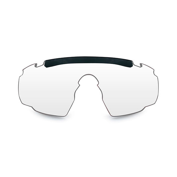 Occhiali da sole SABER ADVANCED, kit tre lenti, grigio/trasparente/arancione brillante, nero opaco