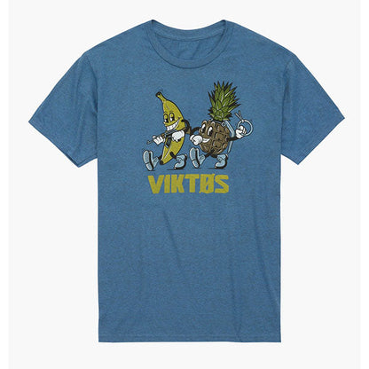 VIKTOS, T-Shirt FORBIDDEN FRUIT TEE, indigo heather