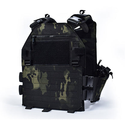 CHARLIE MIKE Plattenträger PC BASIC LASER, black multicam