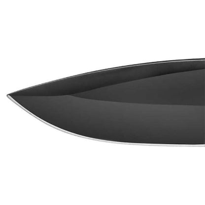 Einsatzmesser MARAUDEUR, Wellenschliff, schwarz