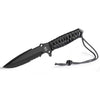 Messer Maraudeur, Wellenschliff, Black