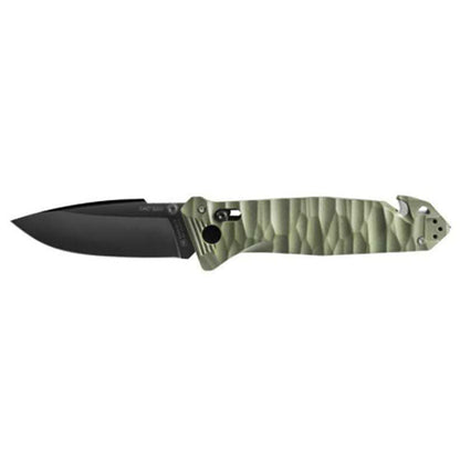 Coltello pieghevole CAC S200, affilatura liscia, G10, cachi