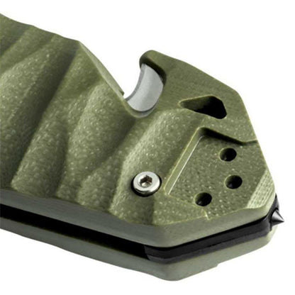 Coltello pieghevole CAC S200, affilatura liscia, G10, cachi