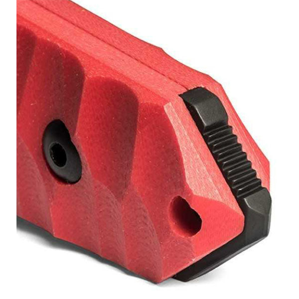 Einsatzmesser MARAUDEUR G10, Wellenschliff, rot