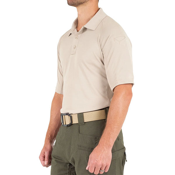 Polo-Shirt MEN'S PERFORMANCE SS POLO, khaki