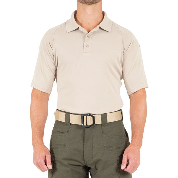 Polo-Shirt MEN'S PERFORMANCE SS POLO, khaki