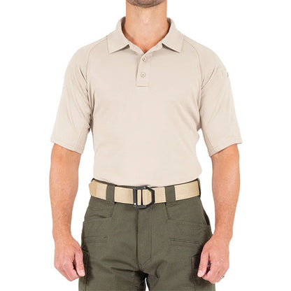 Polo-Shirt MEN'S PERFORMANCE SS POLO, khaki
