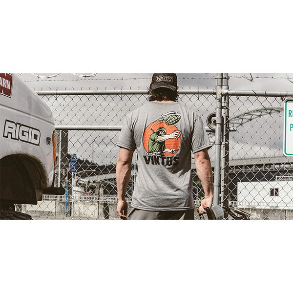 T-shirt PINEAPPLE SURPRISE TEE, graphite chiné