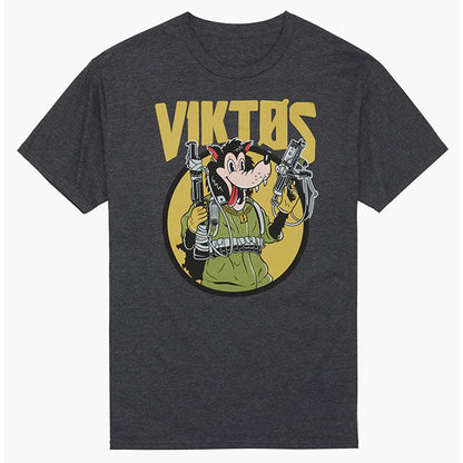 T-shirt HUFF &amp; PUFF TEE, anthracite chiné