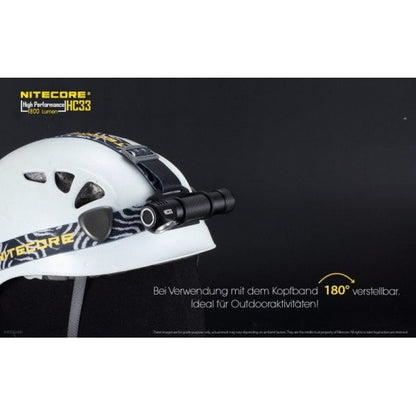 Pacchetto Premium: NITECORE HC33 1800 lumen ad alte Pacchetto Premium: NITECORE HC33 1800 lumen ad alte