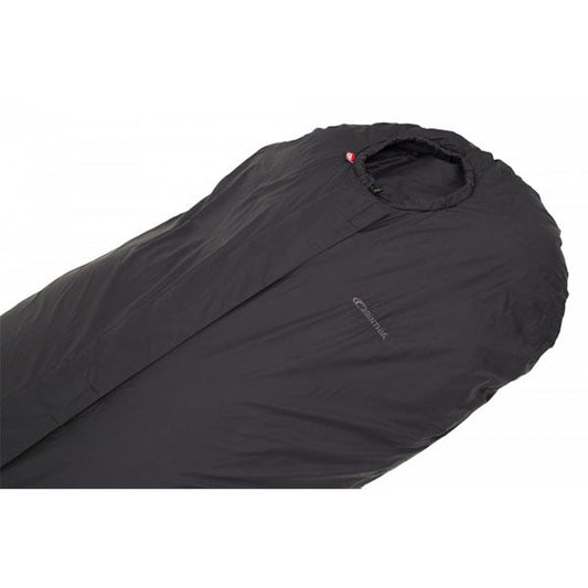 Kunstfaserschlafsack XP TOP, Grösse L, black Reissverschluss Mitte