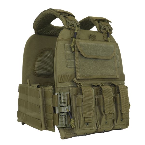 CHARLIE MIKE Plattenträger PROTEKTO QR LC, olive