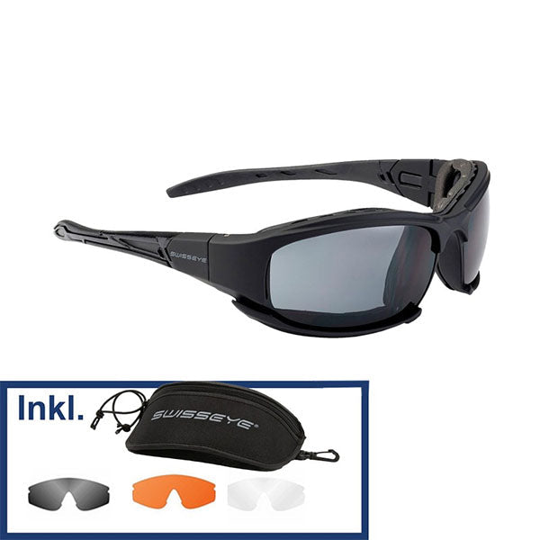 GUARDIAN, smoke, orange & clear Linsen